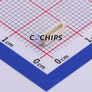 SM06B-SURS-TF(LF)(SN) Wire-to-Board Pin Header SMD,P=0.8mm,Horizontal Mount Connector 1x6P 0.8mm Horizontal Mount SUR - Product Image 1