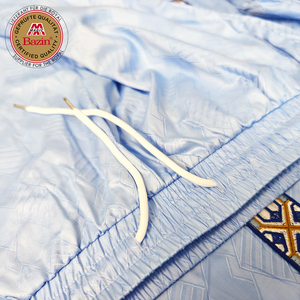 Ensemble Sur Mesure Africain Homme 2 Pièces <span class=keywords><strong>Bazin</strong></span> <span class=keywords><strong>Jupe</strong></span> et Pantalon Tenue Traditionnelle de Mariage Vêtements Broderie Dashiki Riche Pour Fête - Product Image 4