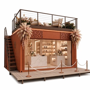 Quiosco de Venta al por Menor en Contenedor Desplegable Elegante de 20 pies, Stand de Exhibición Móvil Modular, Tienda Prefabricada en Contenedor para Marcas de Belleza y Estilo de Vida - Product Image 2