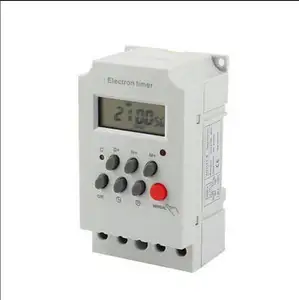 KG316T-II 220V 25A Din Rail LCD Digital Programmable Electronic Timer Switch Digital Timer Controller