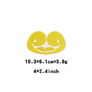 Kit per maglieria con ricamo artigianale tappeto in tela personalizzato con motivo giallo a <span class=keywords><strong>punto</strong></span> <span class=keywords><strong>croce</strong></span> con toppe ricamate in tessuto - Product Image 5