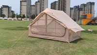 Tente gonflable de luxe à une couche, spacieuse, pour le camping en plein air, pour les séjours de nuit en extérieur