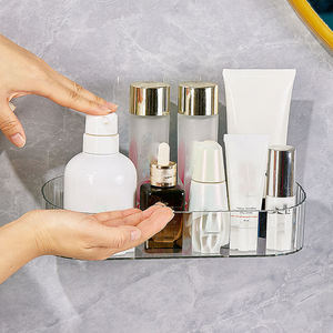 Factory Selling Directly Toilet Pet <b>Storage</b> <b>Basket</b> Transparent <b>Storage</b> Box No Drilling <b>Wall</b> Mounted Soap Holder - Product Image 5