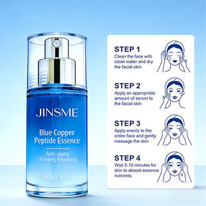 Suero de Péptidos de Cobre Azul OEM/ODM 30ml Líquido Antienvejecimiento Blanqueador con Vitaminas y Aminoácidos Reparador Hidratante para Todo Tipo de Piel - Product Image 5