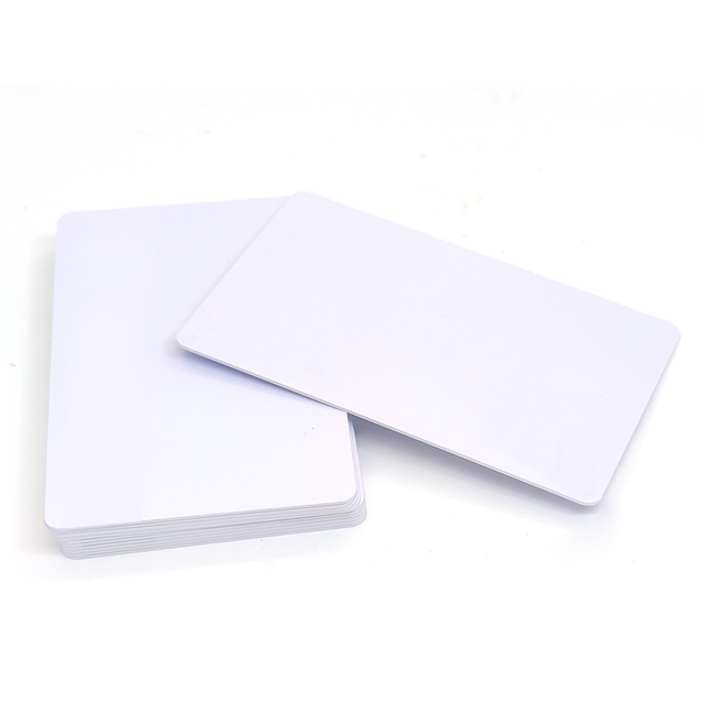 Customized RFID Cards Access Control Blank Card ISO14443A 13.56MHz MIFARE Classic 1K Plastic White Key Card