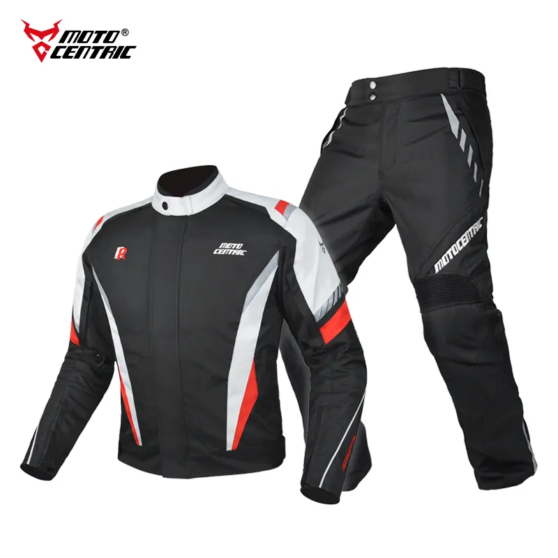 MOTOCENTRIC Riding Gear Waterproof Racing With Ce Protective Motorcycle Jacket For Men