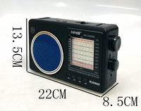 NS-2026sl Welt Empfänger Wiederauf ladbare Solar LED Taschenlampe Usb Sd Tf Mp3 Player Lautsprecher Fm Am Sw1-8 10 Bands Radio Mit Usb/Tf