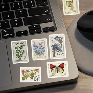 50 Piezas/Juego de Pegatinas de PVC Laminadas Impermeables Personalizadas para Decoración de Fundas de Teléfono, Cuadernos y Manualidades - Product Image 5