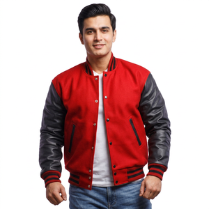 Veste de baseball de haute qualité pour homme, style Letterman, avec design personnalisé brodé, veste universitaire pour homme - Product Image 1