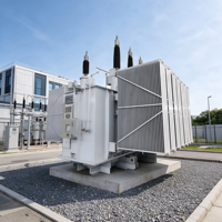Équipement principal EPC pour réseau de transmission régional 110 kV LUTE SZ11-63000/110 63000 kVA, Trois 50 Hz OLTC (Changeur de tension en ligne sous charge) à bain d'huile