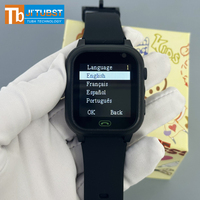 Reloj Inteligente S30 para Niños de 3 a 12 Años, 2G GSM, SIM, Llamadas SOS, Cámara, Funciones SOS, Pantalla TFT, Correa de Goma, Regalo para Niños y Niñas