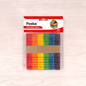 Foska Montessori colorati in età prescolare <span class=keywords><strong>matematica</strong></span> Stick di conteggio in legno bambini che imparano giocattoli matematici - Product Image 3