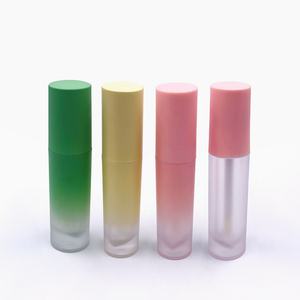 Tube de brillant à lèvres rond en plastique de haute qualité, vide, avec bouchon à vis, 3ml, 5ml, 8ml, personnalisable avec impression sérigraphique et marque privée - Product Image 2