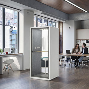 Cabine individuelle en aluminium pour la réduction du bruit (30 dB), design européen, pour les réunions de bureau, les bureaux à domicile, les appartements, les salons, les hôtels - Product Image 3