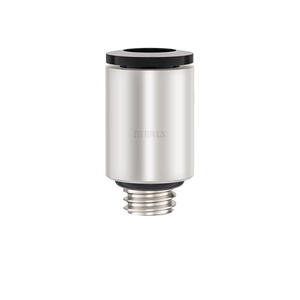 Conector Neumático Miniatura de Aire, Roscado Recto, Redondo POC con Orificio Hexagonal Interno 4-m5/6-01/3-m3/m6 - Product Image 1