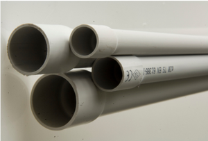 Raccord de tuyau rigide en PVC OnElecs |   Connecteur de conduit droit pour la protection du câblage électrique - Product Image 2