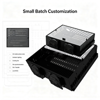 Gabinete de Carga para Teléfonos con IA de 30 Puertos, Sincronización de Datos USB2.0, Control Remoto, Ranura OPS, Montaje en Rack para Transmisión en Vivo, Entrenamiento y Enseñanza de IA