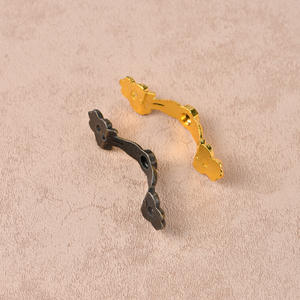 Mini Modern Pull <b>Handle</b> for Bedroom Hotel Kitchen Bathroom Dresser Drawers Cabinets Zinc Alloy Bronze Exquisite - Product Image 1