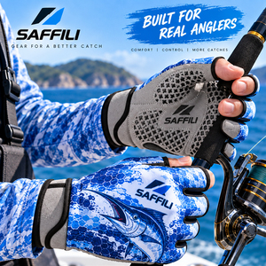 Gants de pêche et de navigation professionnels OEM |   Gants marins à doigts courts et longs à haute adhérence |   UV50+ Séchage rapide Imperméable Extérieur - Product Image 2