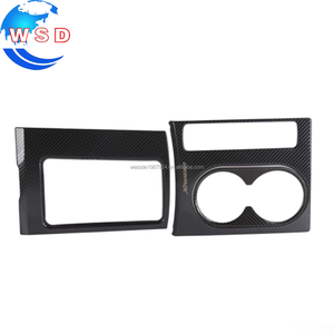 ฝาครอบหัวเกียร์คาร์บอนไฟเบอร์สแตนเลส แผงเกียร์ สำหรับมิตซูบิชิ เอ็กซ์แพนเดอร์ 2018 อุปกรณ์ตกแต่งภายในรถยนต์ - Product Image 2