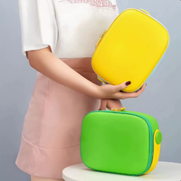 Organisateur de cosmétiques imperméable PEIQUAN, sac à maquillage portable multi-usages, sac à maquillage perlé, rangement pour pinceaux de maquillage, sac à cosmétiques