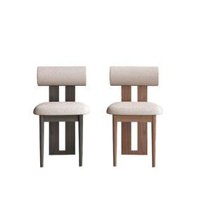 Ensemble <span class=keywords><strong>de</strong></span> <span class=keywords><strong>4</strong></span> <span class=keywords><strong>chaises</strong></span> <span class=keywords><strong>de</strong></span> salle à manger modernes en tissu, <span class=keywords><strong>chaises</strong></span> <span class=keywords><strong>de</strong></span> cuisine en bois massif rembourrées pour la salle à manger. - Product Image 1