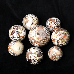 Wholesale Healing <b>Crystal</b> and Stone <b>Crystal</b> Hand Polished Agate Sphere with Geode for Home Decoration - Product Image 3