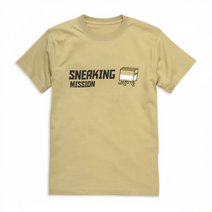 T-shirt da uomo e da donna a maniche corte con stampa Sneaking Mission Cat Design Stealth Night Scopy Scorpion - Product Image 2