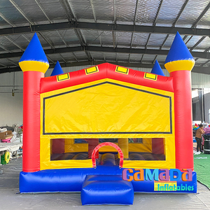 Castillo inflable comercial Moonwalk al aire libre <span class=keywords><strong>para</strong></span> niños <span class=keywords><strong>para</strong></span> <span class=keywords><strong>fiestas</strong></span> Bouncy Fun Bounce House Jumper <span class=keywords><strong>para</strong></span> entretenimiento infantil - Product Image 1