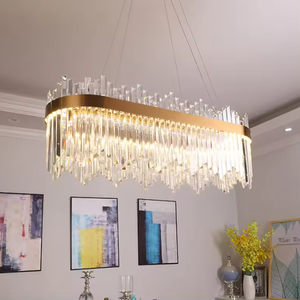 Venta caliente de lujo moderno restaurante dormitorio 3 opciones claro oro cristal Led corona candelabros Luz - Product Image 4