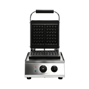 Máquina de Waffles Comercial para Encimera, Máquina para Hacer Waffles Cuadrados con Recolector de Aceite, Parrilla Eléctrica para Waffles para Negocios de Catering - Product Image 1