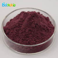 Poudre de fruit de myrtille naturelle 10:1 de qualité alimentaire, extrait de plante fruitière, fournie directement par l'usine