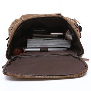 <span class=keywords><strong>Zaino</strong></span> da Viaggio Casual in Tela di Grande Capacità, <span class=keywords><strong>Zaino</strong></span> Vintage per <span class=keywords><strong>Uomo</strong></span> - Product Image 5