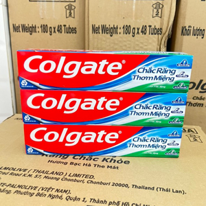 Pasta de Dientes Colgate Triple Acción Menta, Protección Dental Fuerte, Aliento Fresco, Suministro al por Mayor - Product Image 3
