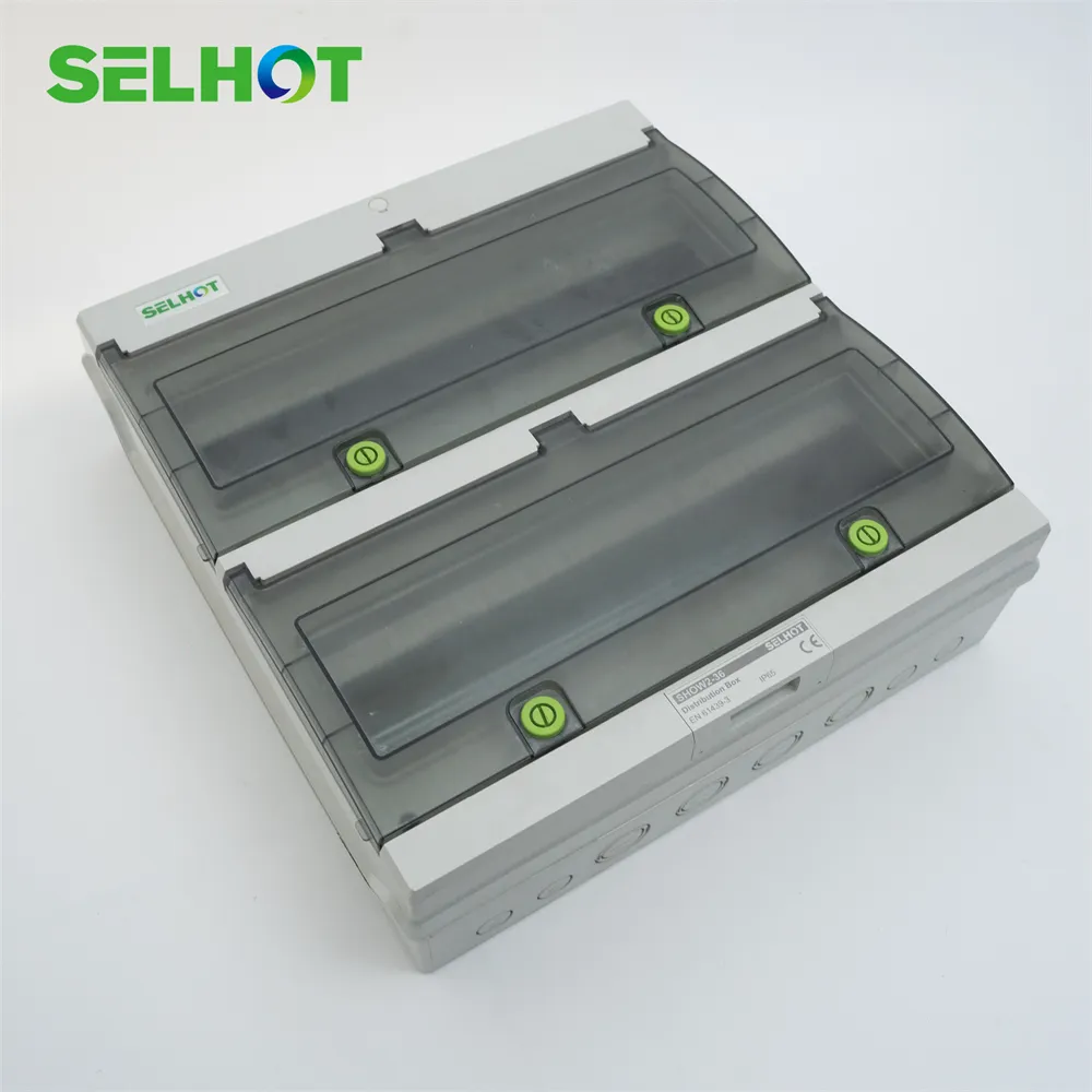SELHOT SHOW-36way Surface abs電気サプライヤーdbボックス電気配電ボックスの全セットプラスチック配電ボックス