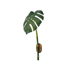 Lampe murale LED extérieure étanche à l'effigie de Monstera Deliciosa pour villa, hôtel, jardin, terrasse, cour et aménagement paysager - Product Image 4