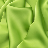 Tissu satiné liquide blanc extensible en polyester, matière de lingerie sexy pour femmes, satin de duchesse, satin américain pour mariage