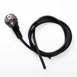 Factory Price High Quality 3 Pin Prong Wire US EU VDE Plug Power Cable Power Cords Cable AC Power Cord Extension Cord