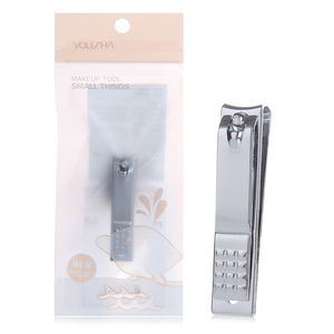 Logo personnalisé en acier inoxydable coupe-<span class=keywords><strong>ongles</strong></span> lisse croissant coude tondeuse <span class=keywords><strong>ciseaux</strong></span> <span class=keywords><strong>pour</strong></span> <span class=keywords><strong>ongles</strong></span> épais beauté manucure outil YZ003 - Product Image 3