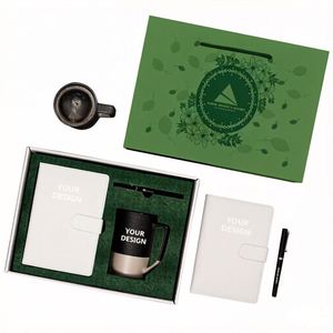 Set de Regalo de Lujo Personalizado para Reuniones, Cuaderno, Taza y Bolígrafo Metálico en Caja de Presentación, Venta al Por Mayor - Product Image 4
