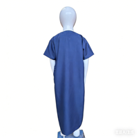 Qamis islamique pour enfants, style Dubaï et saoudien, pour l'Aïd et les mariages, en polyester, grande taille, infroissable, respirant, longueur au sol