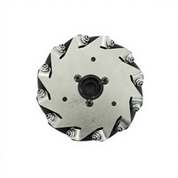 Roue Mecanum Rouleau d'entraînement Robot Roue de chariot Intelligente Rouleau universel Roue Fulai Accessoires de chariot AGV