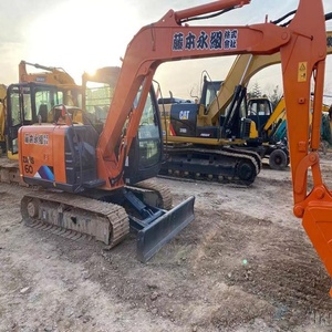 HITACHI รถขุดตีนตะขาบ Zx60มือสองได้รับการรับรอง EPA and CE Zx60เครื่องยนต์ดั้งเดิมประสิทธิภาพสูง - Product Image 2