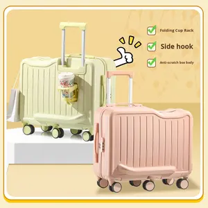 Maleta Infantil de 6 Ruedas con Diseño de Dibujos Animados y Logotipo Personalizado, Maleta de Viaje de 20 Pulgadas con Contraseña, Pequeña y Puede Usarse como Asiento, Fabricada en ABS+PC - Product Image 5