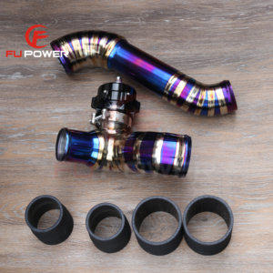 SEA-DOO GTR-X 230 Titanium <span class=keywords><strong>Intercooler</strong></span> <span class=keywords><strong>50MM</strong></span> Soupape de soufflage Turbo Cooler Pipe Kits pour SeaDoo 300 SeaDoo 300 BOV <span class=keywords><strong>Intercooler</strong></span> Kits - Product Image 1