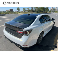 غطاء صندوق السيارة من ألياف الكربون بتصميم CSL، يناسب موديلات لكزس GS250 / GS300 / GS350 / GS450h / GSF الجديدة من 2014 إلى 2021