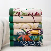 Handuk Mandi Tebal Ekstra Besar Berbahan Katun Murni Gaya Baru dengan Pinggiran Jacquard, Daya Serap Tinggi, Cepat Kering, untuk Pasangan dan Keluarga