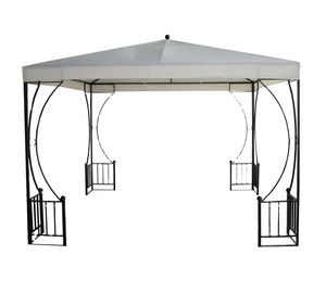Pergola <span class=keywords><strong>in</strong></span> Acciaio Verniciato a Polvere <span class=keywords><strong>per</strong></span> Esterni, Padiglione <span class=keywords><strong>in</strong></span> Acciaio Ispirato alla Natura, Carport, Garage, Giardini, Deposito <span class=keywords><strong>Auto</strong></span> <span class=keywords><strong>in</strong></span> Metallo - Product Image 6