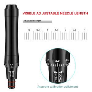 Máquina de maquillaje permanente Ybeauty, pluma de tatuaje eléctrica con longitud de aguja ajustable para tinte de cejas y labios - Product Image 1