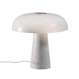 Marble Table <b>Lamp</b> <b>Led</b> <b>Light</b> Source E27 Bulb Base Switch Control Home Decorative Desk Bedside <b>Lamp</b> - Product Image 2